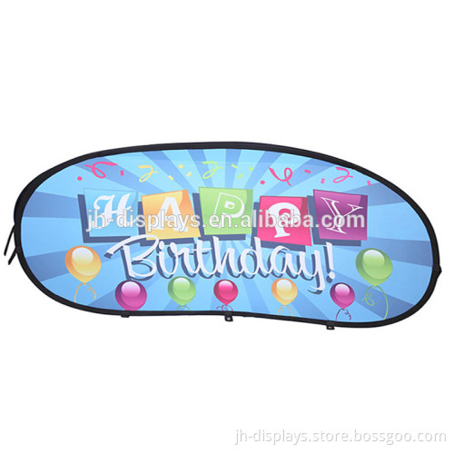 Custom Outdoor Horizontal Pop Up Banner For Advertisment